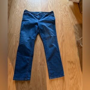 Ralph Lauren Women's Straight Leg Jeans in Deep Blue